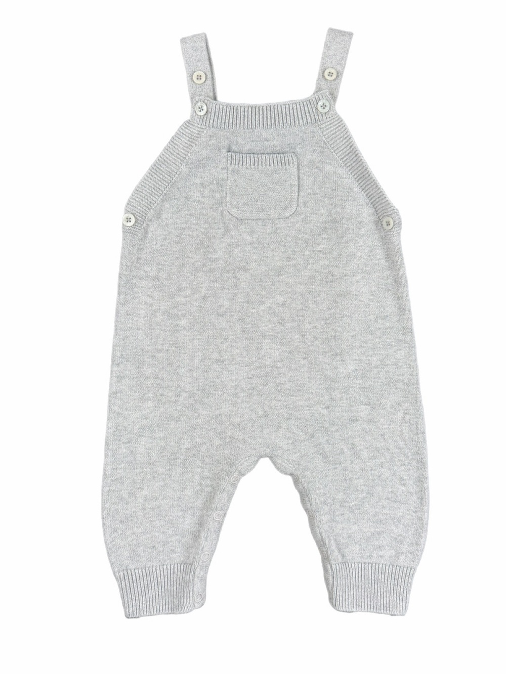 ANGEL DEAR Baby Knit Overalls - 6-12 Months